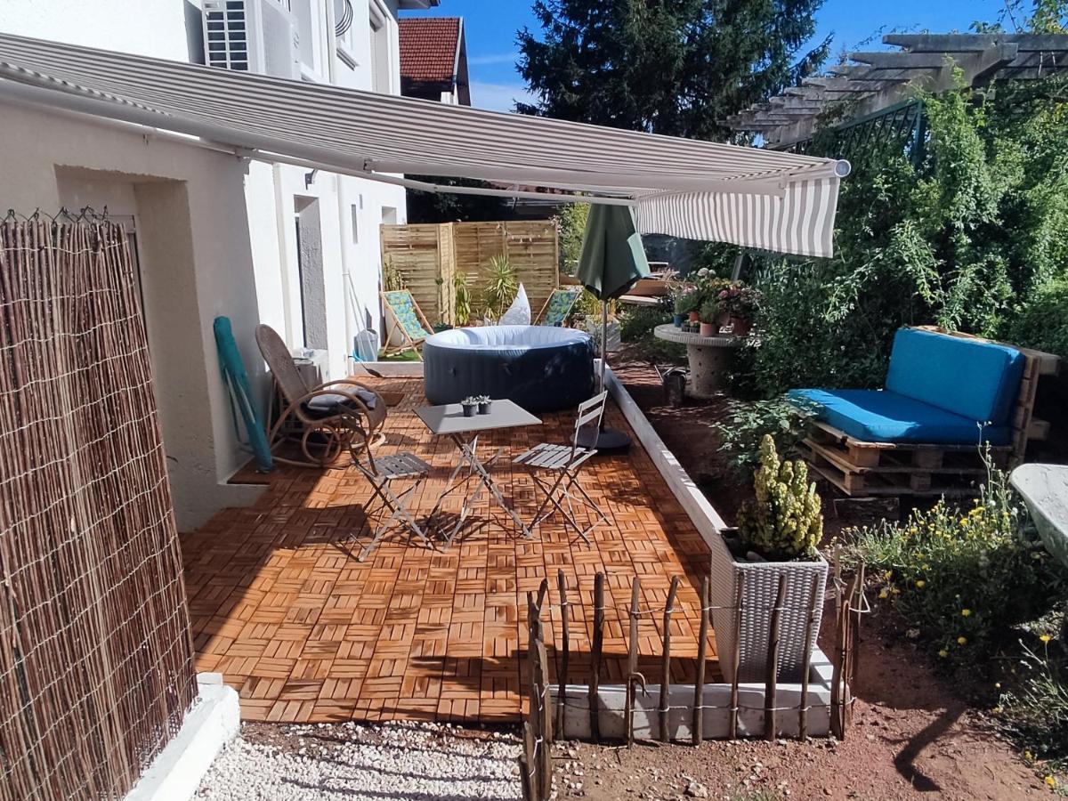 Superbe Appartement Avec Jacuzzi Avec Jardin Prive Lyon Exteriér fotografie