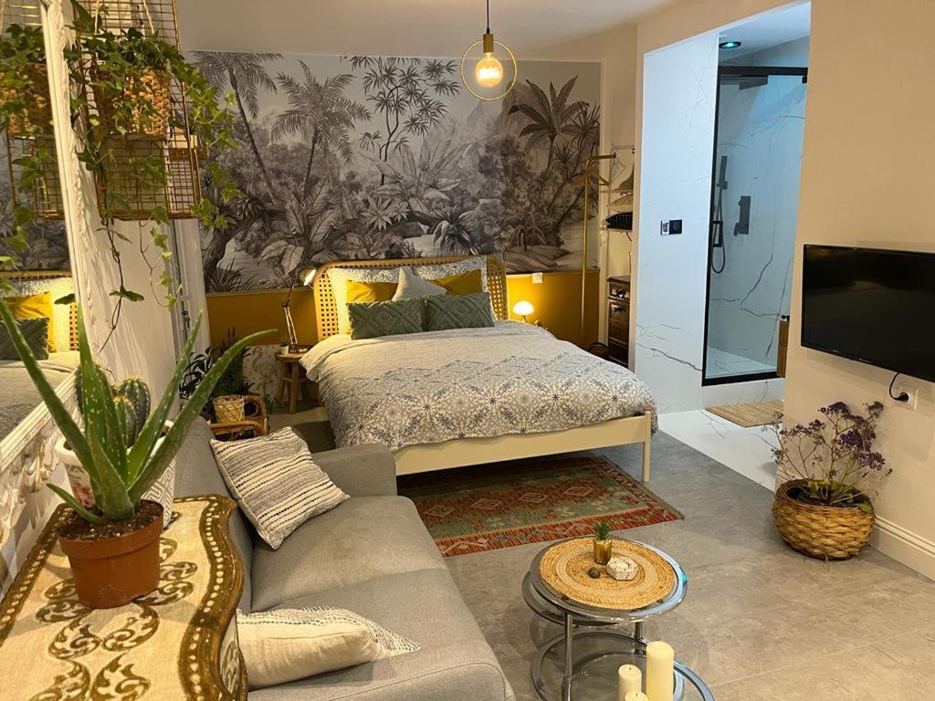 Superbe Appartement Avec Jacuzzi Avec Jardin Prive Lyon Exteriér fotografie