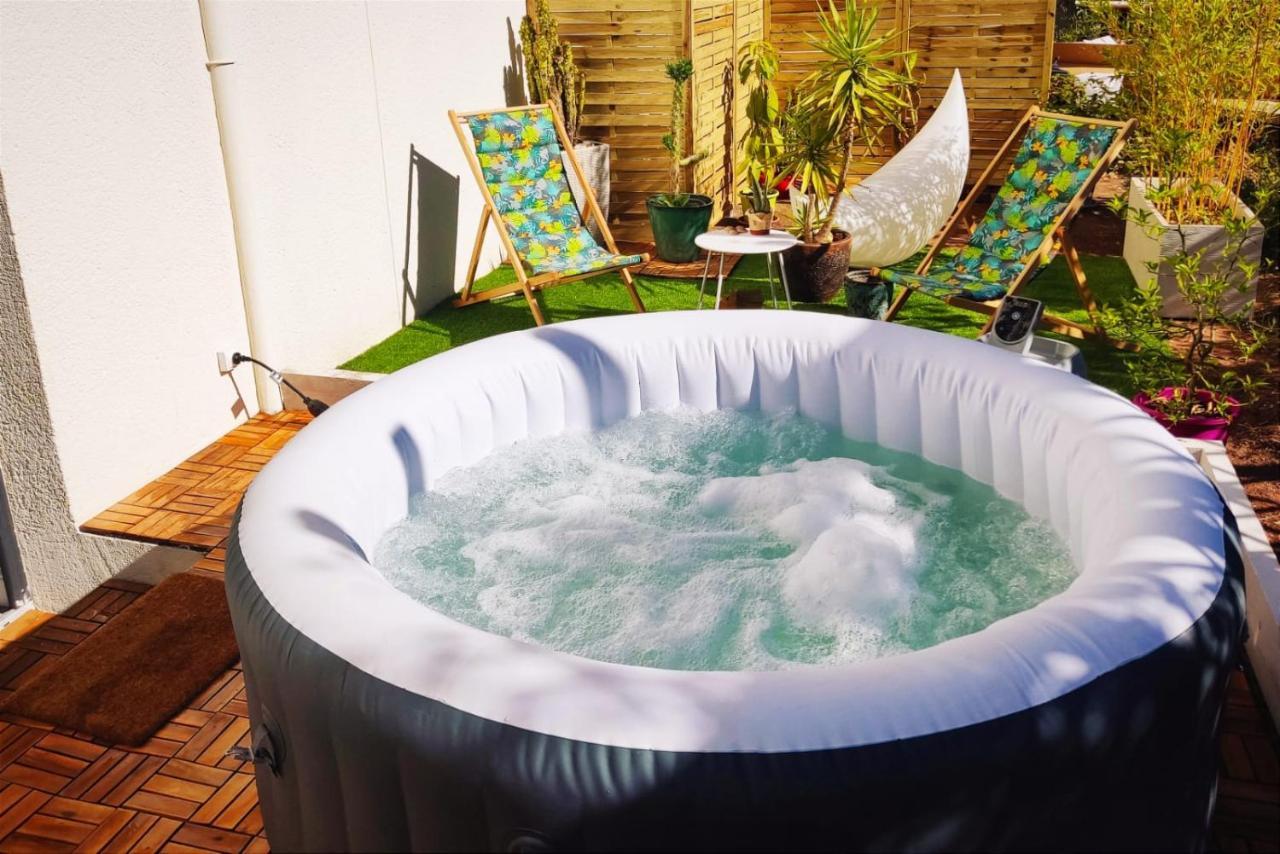 Superbe Appartement Avec Jacuzzi Avec Jardin Prive Lyon Exteriér fotografie
